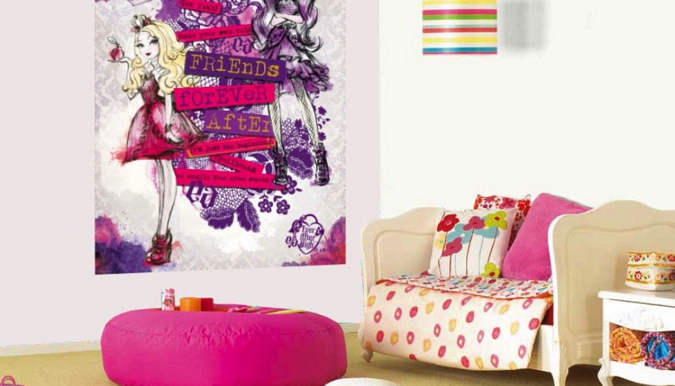 PFR566 Φωτοταπετσαρία τοίχου Monster High Vlies Non woven σε Διαστάσεις 1m x 1.50m
